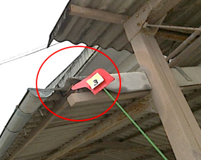 城西中　渡り廊下