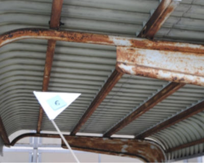 城西中　プール日除け