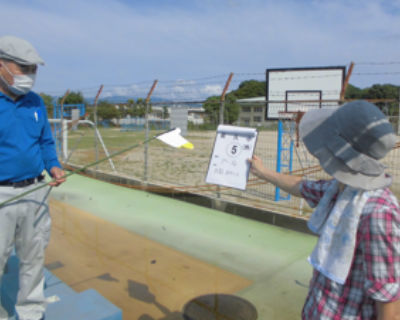 若久小　プール外周