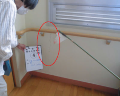 屋形原特別支援学校　2-1教室端