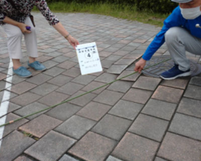 屋形原特別支援学校　地盤沈下