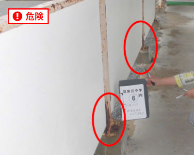 筑紫丘中学校　渡り廊下