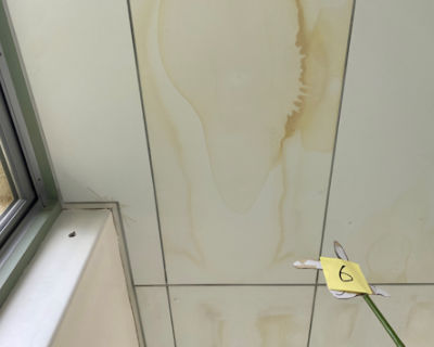 有住小学校　４階廊下天井