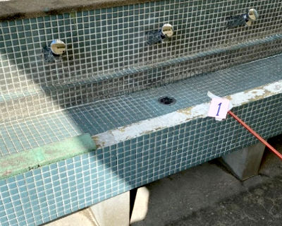 有住小学校　手洗い場