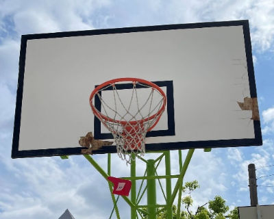 片江中学校　バスケットボールゴールバックボード