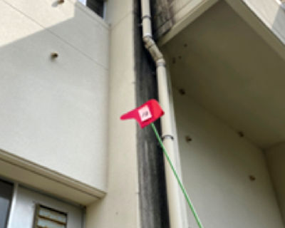 片江中学校　木工室外配管