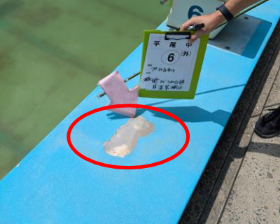 平尾中学校・プール周り