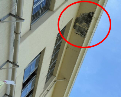 壱岐丘中学校・2F 体育館