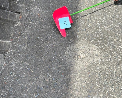 田島小学校・学校前（正門横）