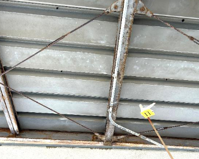 高取中学校・ブール入口