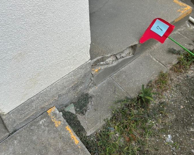 友泉中学校・渡り廊下