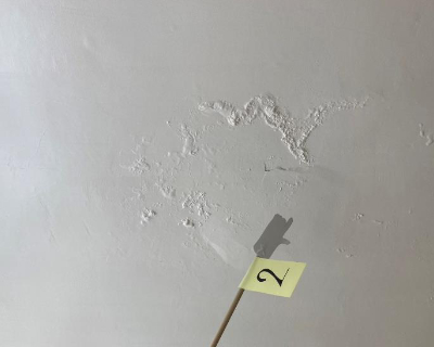 北崎中・2Fから3Fの階段天井