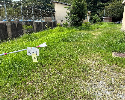 北崎中・プールまわり