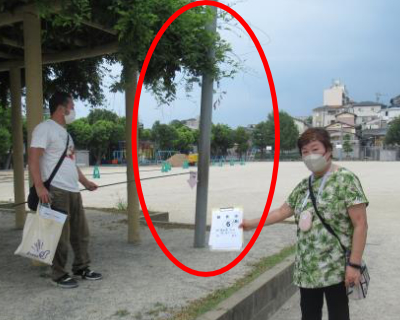 笹丘小・運動場