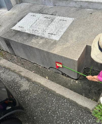 堤小学校・給食室外