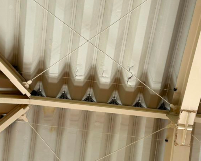 有田小学校・体育館　天井