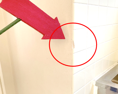 舞松原小学校・2F廊下水飲み場