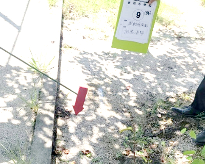 老司小学校・運動場南側