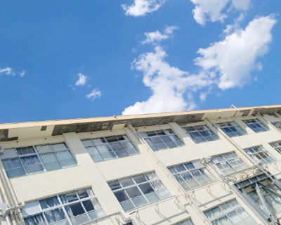 老司小学校・校舎軒天