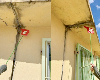 梅林中学校・運動場（部室)